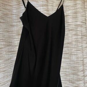 Elegant Black Slip Dress
